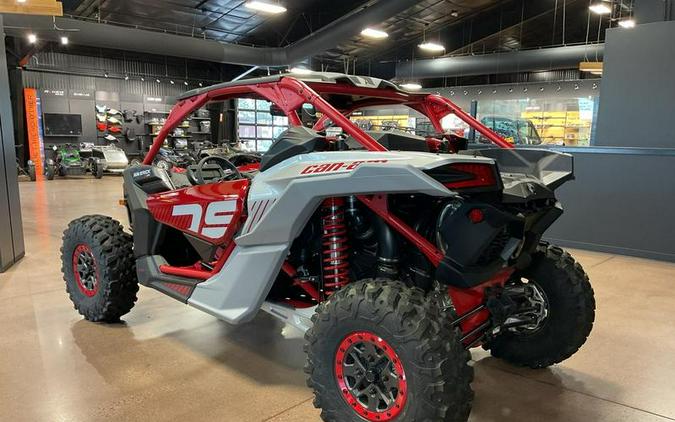 2024 Can-Am® Maverick X3 X ds Turbo RR Fiery Red & Hyper Silver