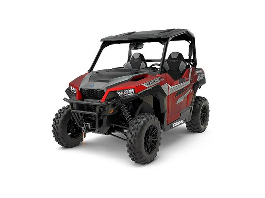 2018 Polaris® General™ 1000 EPS Ride Command™ Edition Matte Sunset Red