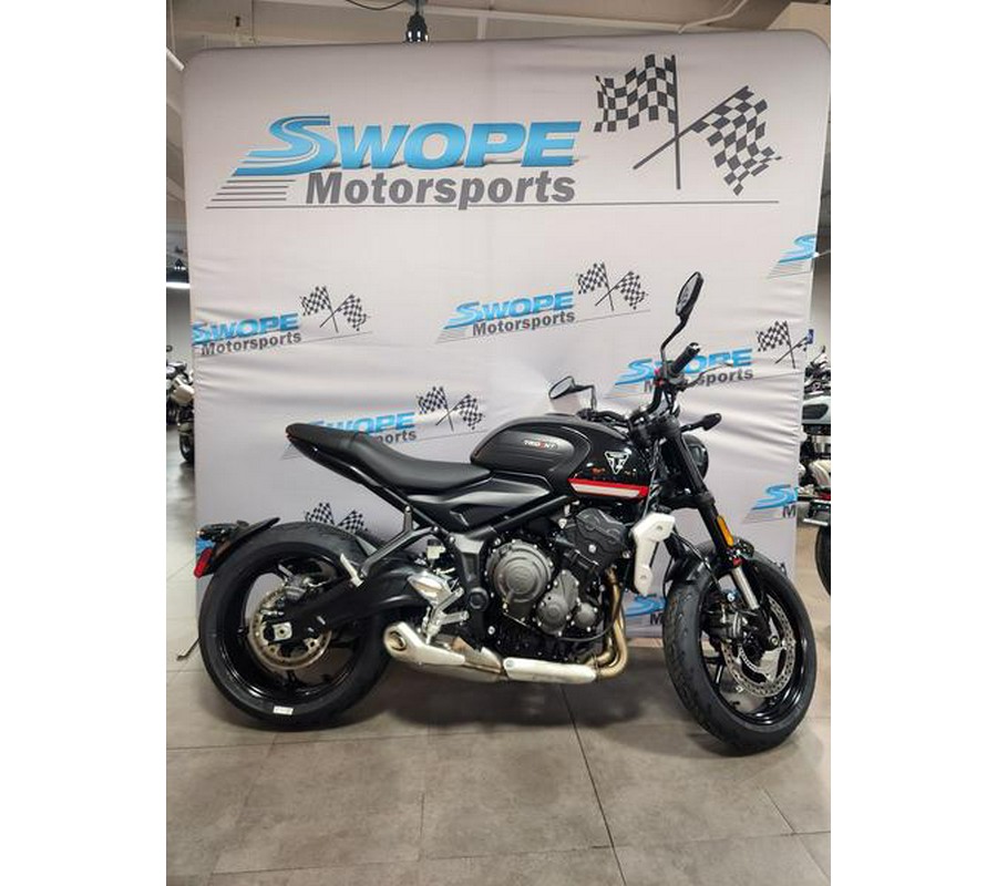 2024 Triumph Trident 660 Sapphire Black