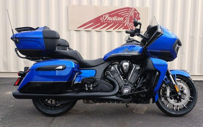 2026 Indian Motorcycle® Pursuit® Dark Horse® 112 Deep Blue Metallic with Black Metallic