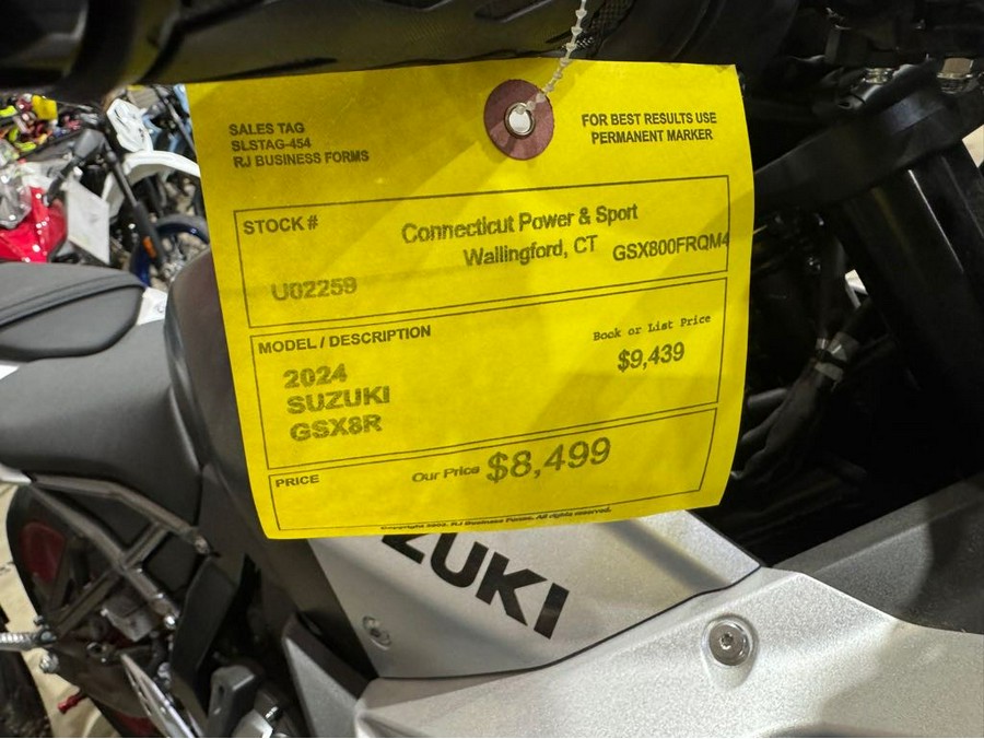 2024 Suzuki Suzuki GSX-S 8R