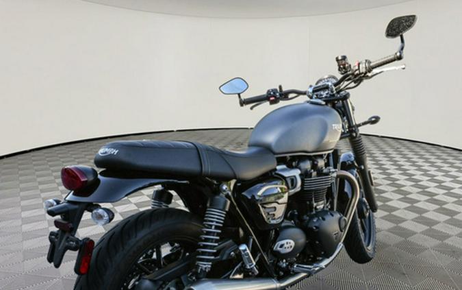 2023 Triumph Speed Twin 900 Matte Silver Ice