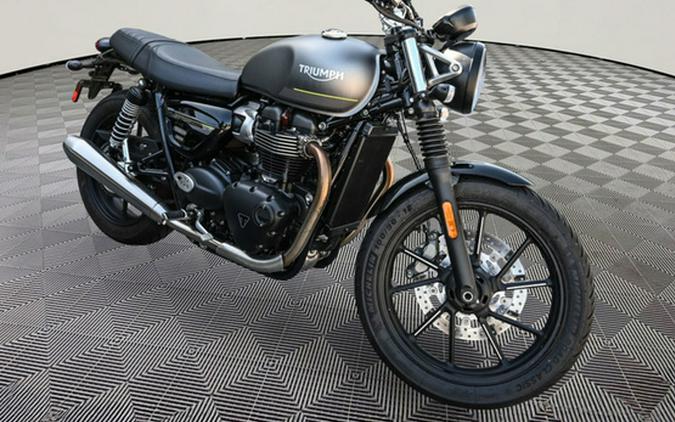 2023 Triumph Speed Twin 900 Matte Silver Ice
