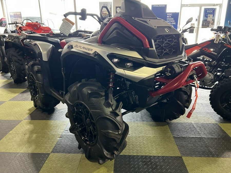 2025 Can-Am Outlander X Mr 1000R Hyper Silver & Legion Red