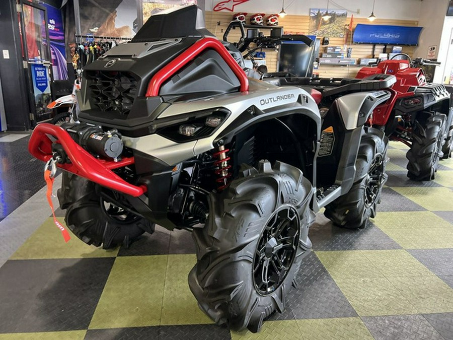 2025 Can-Am Outlander X Mr 1000R Hyper Silver & Legion Red