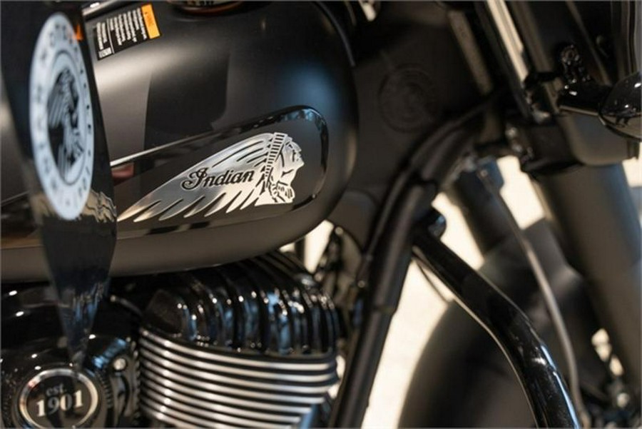 2024 Indian Motorcycle® Chieftain® Dark Horse® w/Powerband Audio Pkg Black Smoke