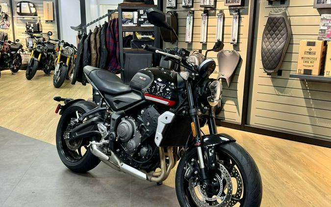 2022 Triumph Trident 660 Sapphire Black