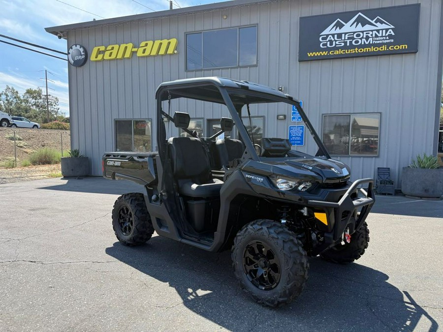 2025 Can-Am Defender XT HD9 Stealth Black