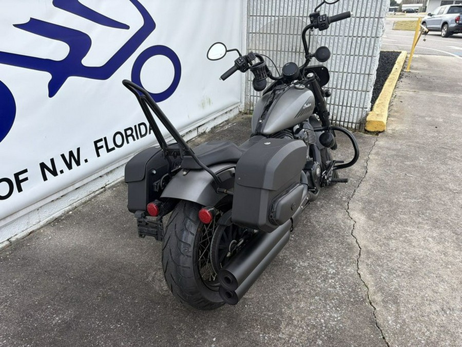 2023 Indian Chief Bobber Dark Horse Titanium Smoke