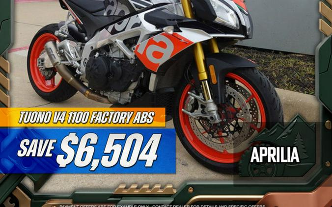 2017 Aprilia Tuono V4 1100 Factory ABS