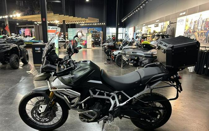 2022 Triumph Tiger 900 Rally Matte Khaki Green