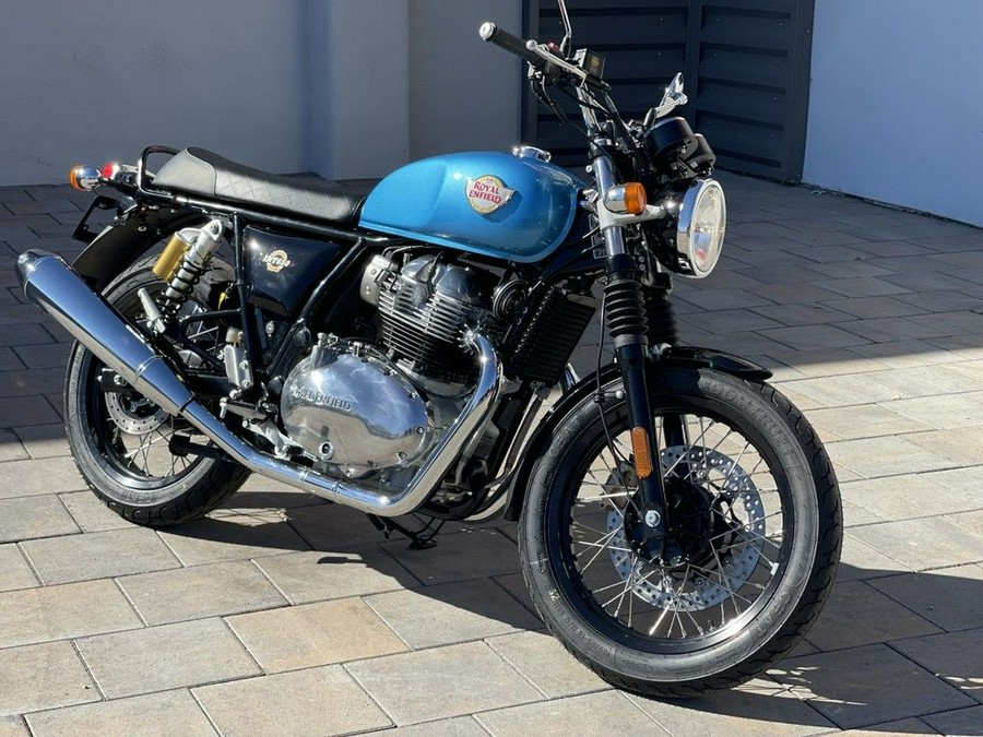 2023 Royal Enfield INT650 Ventura Blue