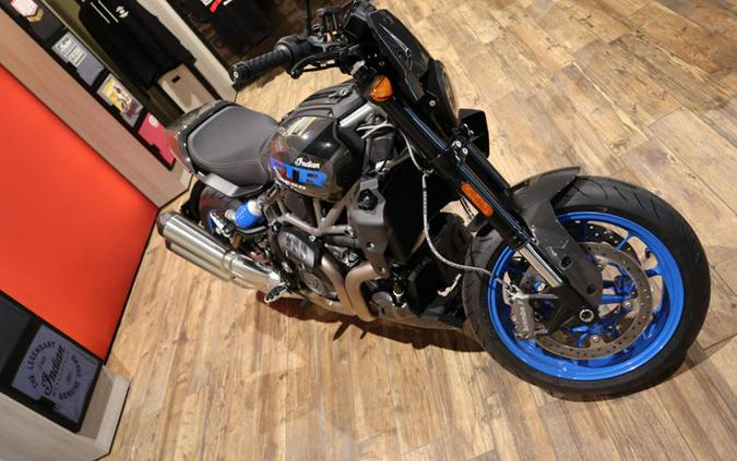 2024 Indian Motorcycle® FTR Sport Granite Gray/Blue