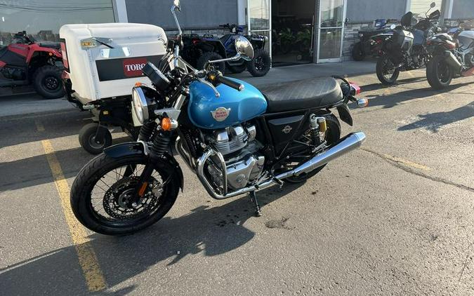 2022 Royal Enfield Int650 Ventura Blue