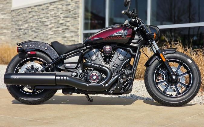 2026 Indian Motorcycle® Scout Bobber 125th Anniversary Edition 125th Anniversary Red with Black Cry