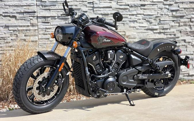 2026 Indian Motorcycle® Scout Bobber 125th Anniversary Edition 125th Anniversary Red with Black Cry