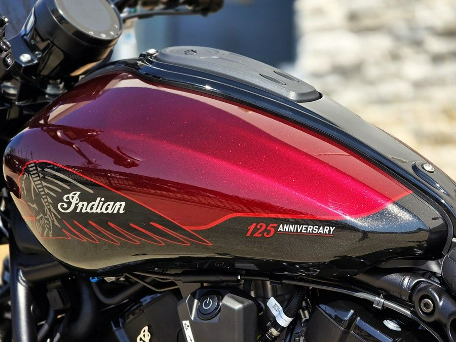 2026 Indian Motorcycle® Scout Bobber 125th Anniversary Edition 125th Anniversary Red with Black Cry
