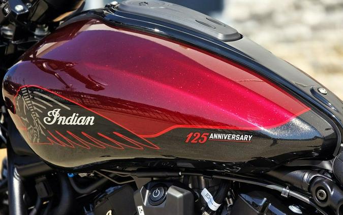 2026 Indian Motorcycle® Scout Bobber 125th Anniversary Edition 125th Anniversary Red with Black Cry