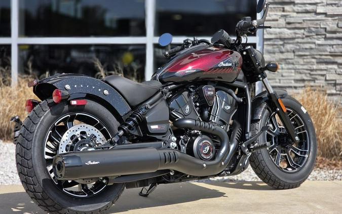 2026 Indian Motorcycle® Scout Bobber 125th Anniversary Edition 125th Anniversary Red with Black Cry