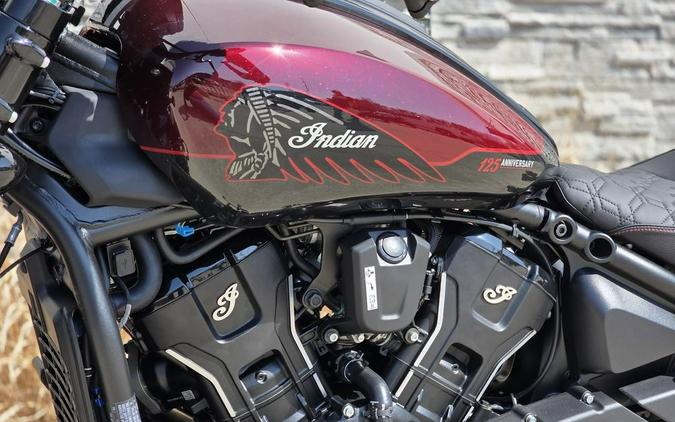 2026 Indian Motorcycle® Scout Bobber 125th Anniversary Edition 125th Anniversary Red with Black Cry