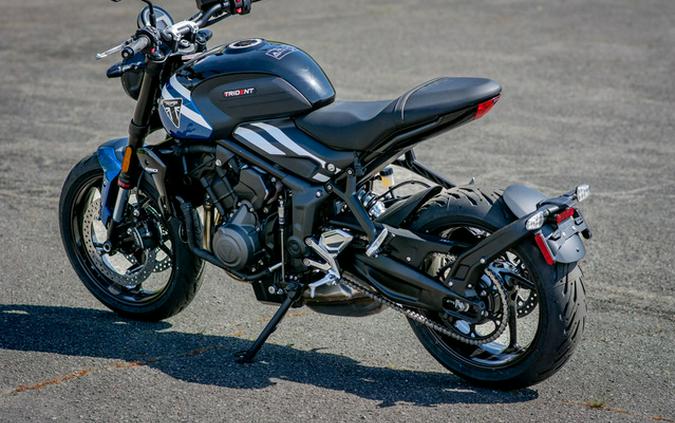 2025 Triumph Trident 660 Cobalt BlueSapphire Black