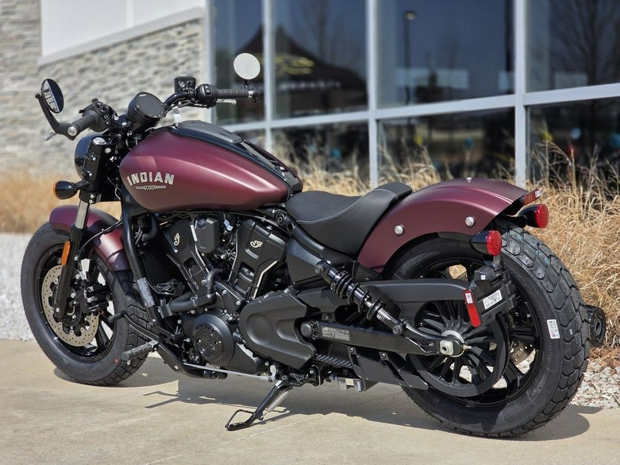 2026 Indian Motorcycle® Scout® Bobber Limited +Tech Maroon Metallic Smoke