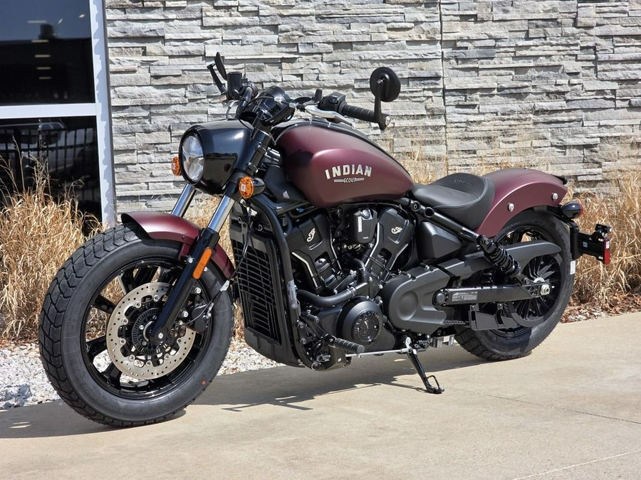 2026 Indian Motorcycle® Scout® Bobber Limited +Tech Maroon Metallic Smoke