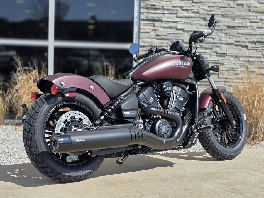 2026 Indian Motorcycle® Scout® Bobber Limited +Tech Maroon Metallic Smoke