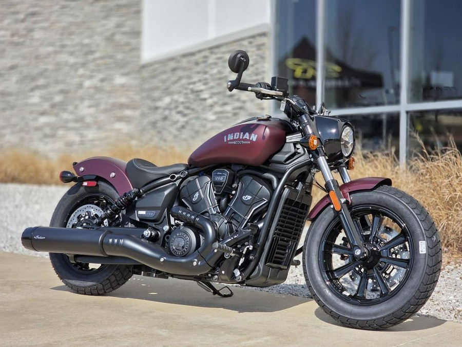 2026 Indian Motorcycle® Scout® Bobber Limited +Tech Maroon Metallic Smoke
