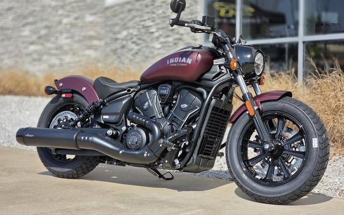 2026 Indian Motorcycle® Scout® Bobber Limited +Tech Maroon Metallic Smoke