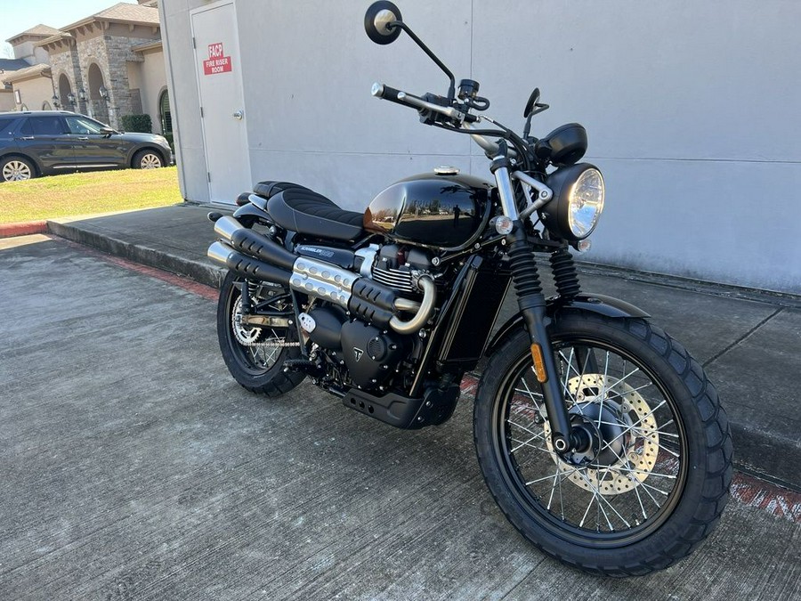 2024 Triumph Scrambler 900 Stealth Edition