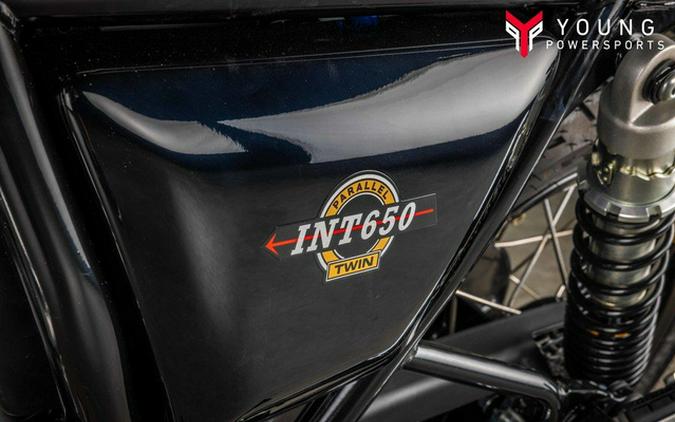 2024 Royal Enfield INT650 Black Pearl