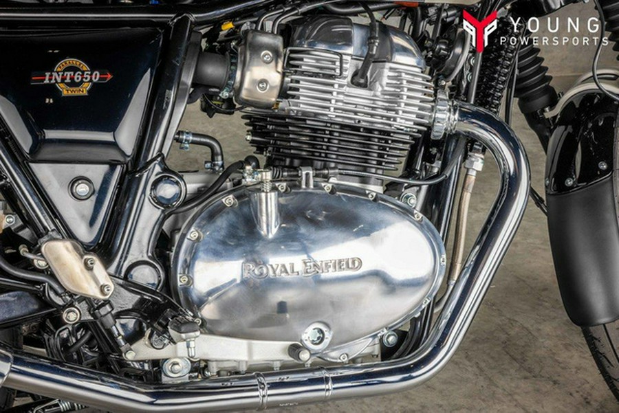 2024 Royal Enfield INT650 Black Pearl