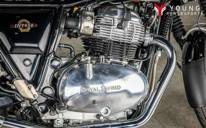 2024 Royal Enfield INT650 Black Pearl