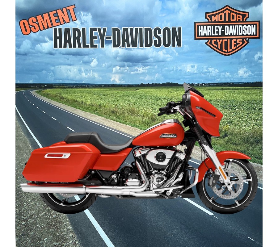 2026 Harley-Davidson Street Glide Blood Orange - Chrome