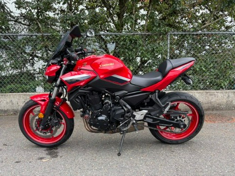 2022 Kawasaki Z650 50th Anniversary