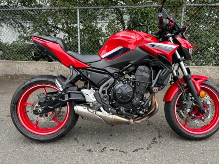 2022 Kawasaki Z650 50th Anniversary