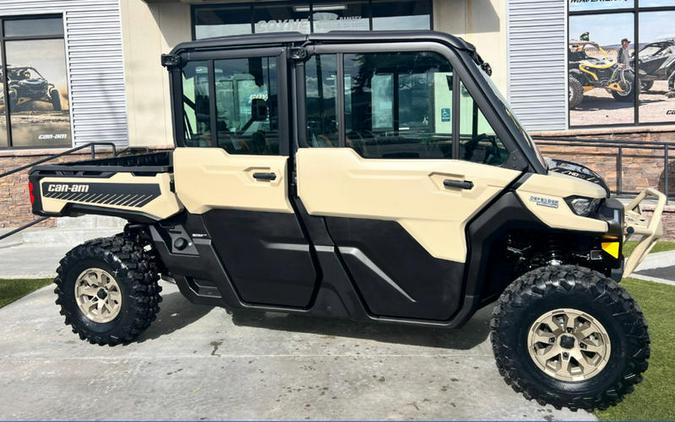 2024 Can-Am® Defender MAX Limited HD10 Desert Tan & Timeless Black