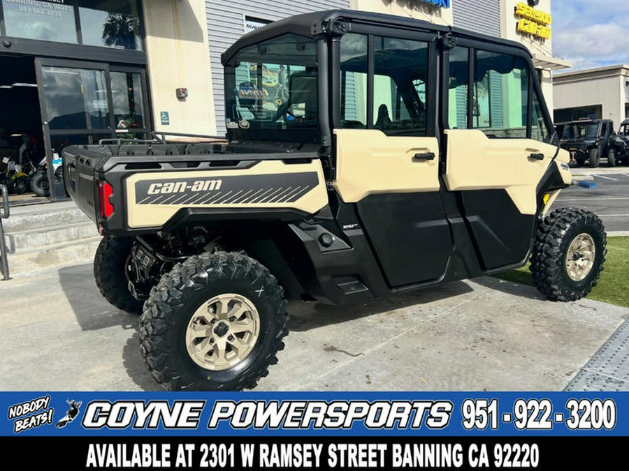 2024 Can-Am® Defender MAX Limited HD10 Desert Tan & Timeless Black