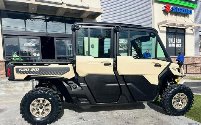 2024 Can-Am® Defender MAX Limited HD10 Desert Tan & Timeless Black