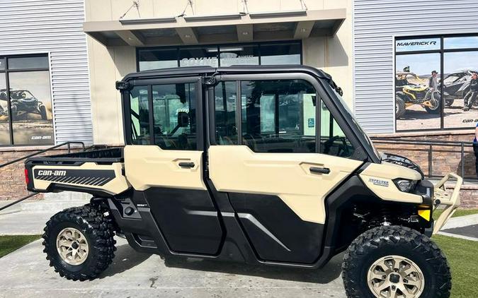 2024 Can-Am® Defender MAX Limited HD10 Desert Tan & Timeless Black