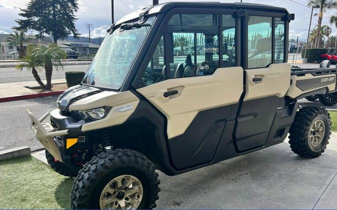 2024 Can-Am® Defender MAX Limited HD10 Desert Tan & Timeless Black