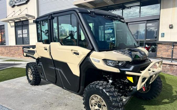 2024 Can-Am® Defender MAX Limited HD10 Desert Tan & Timeless Black