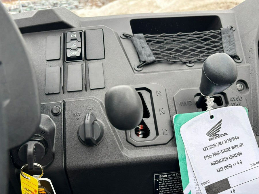 2026 Honda Pioneer 700-4 Deluxe