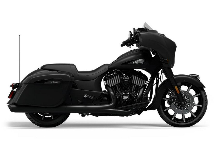 2024 Indian Motorcycle CHIEFTAIN DH PREM AUDIO, BLACK SMOKE, 49ST Dark Horse® with PowerBand Audio Package