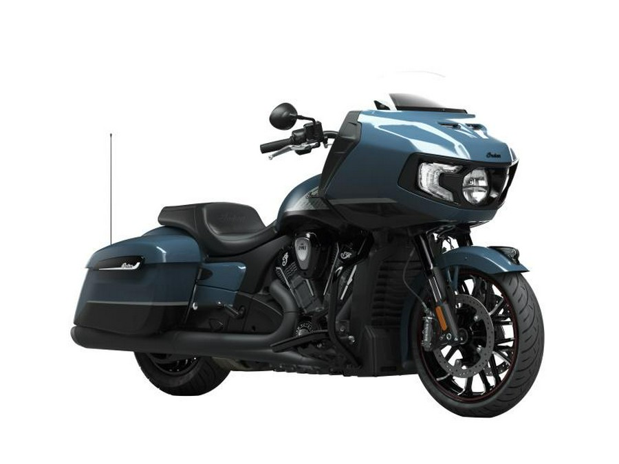 2022 Indian Motorcycle® Challenger® Dark Horse® Icon Storm Blue/Black Metallic