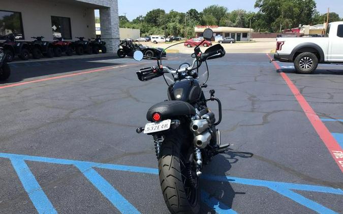 2017 Triumph Scrambler Matte Pacific Blue