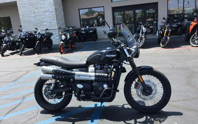 2017 Triumph Scrambler Matte Pacific Blue