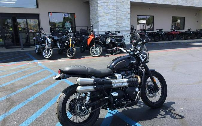 2017 Triumph Scrambler Matte Pacific Blue