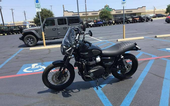 2017 Triumph Scrambler Matte Pacific Blue